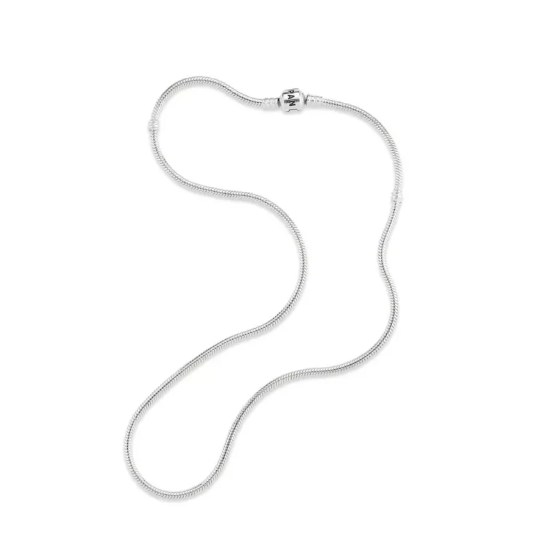 (bild till) Pandora Halsband Sterling Fatlås - 590703Hv - View 2