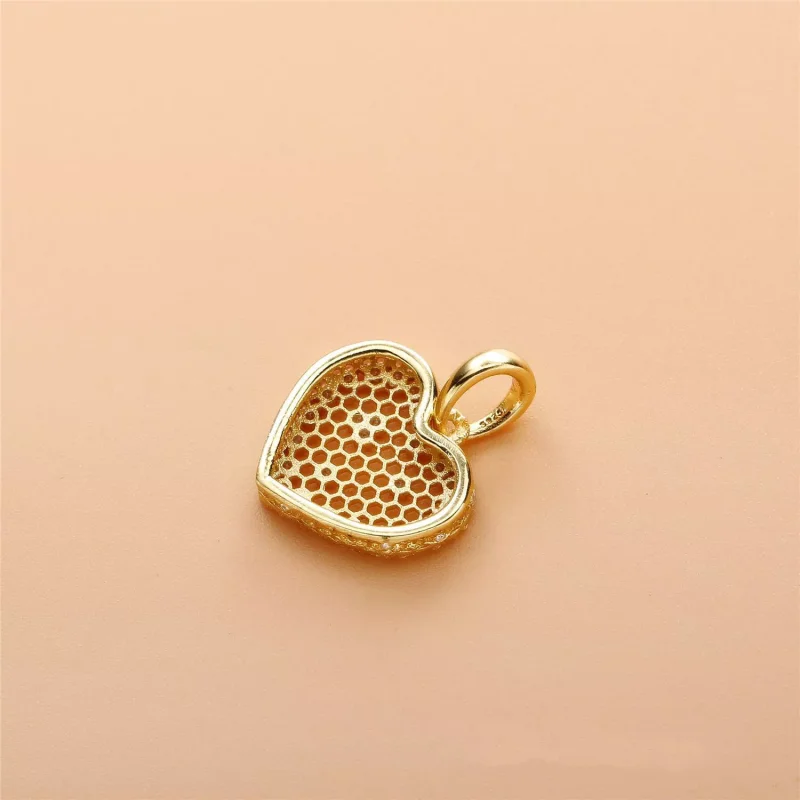 (bild till) PANDORA Honeycomb Lace Hängsmycke 367111CZ - View 4