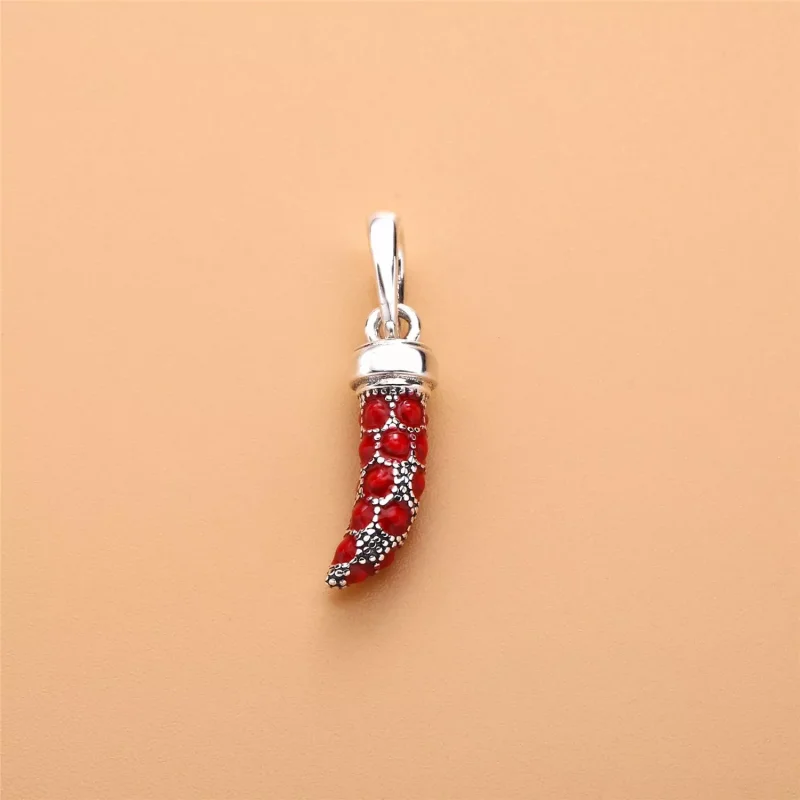 (bild till) PANDORA Red AmuletCorno Hängsmycke 397203EN07 - View 3