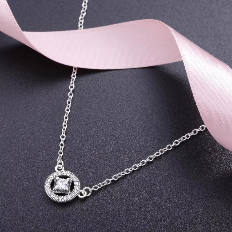 (bild till) Vintage Cirkel Halsband - View 3