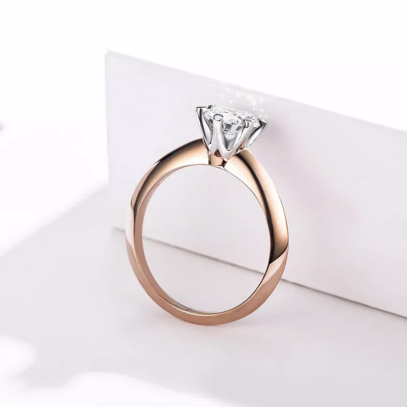 (bild till) Pandora Stil Ring Bara Du 14 Karat Roséguld - Scr525 - View 3