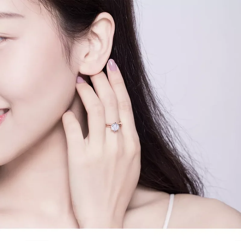 (bild till) Pandora Stil Ring Bara Du 14 Karat Roséguld - Scr525 - View 6