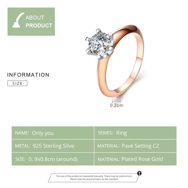 (bild till) Pandora Stil Ring Bara Du 14 Karat Roséguld - Scr525 - View 10