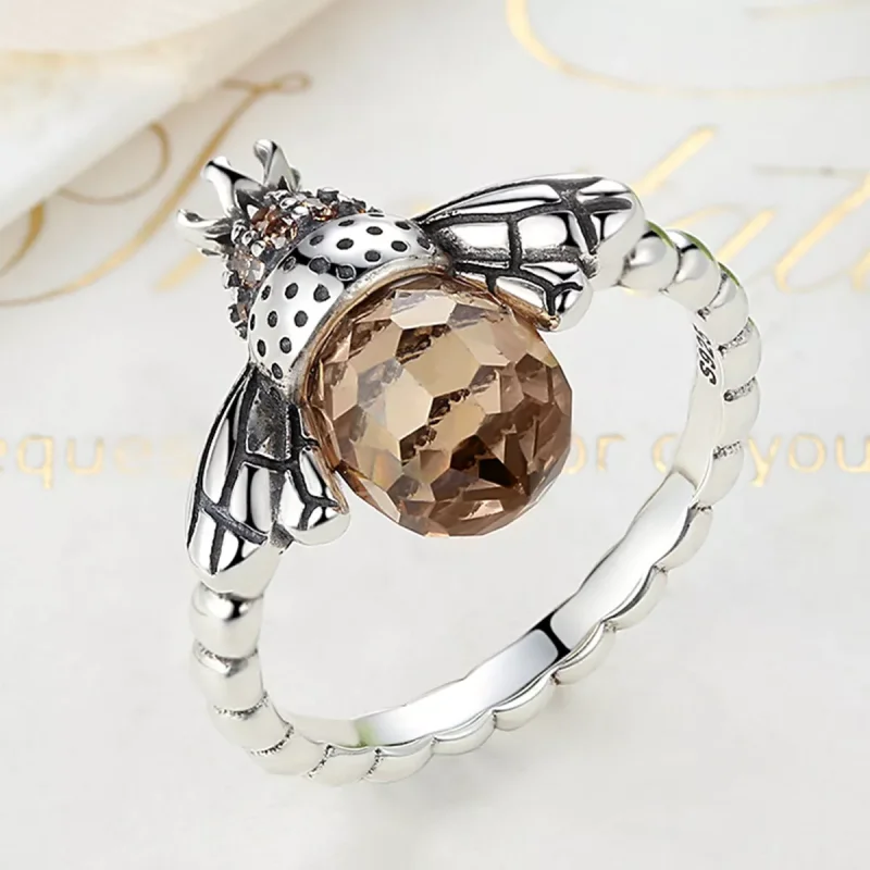 (bild till) Pandora Stil Ring Bidrottning - Scr025 - View 2