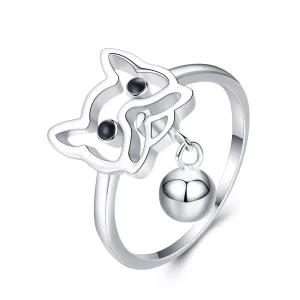 (bild till) Pandora Stil Ring Bulldogg - Scr434