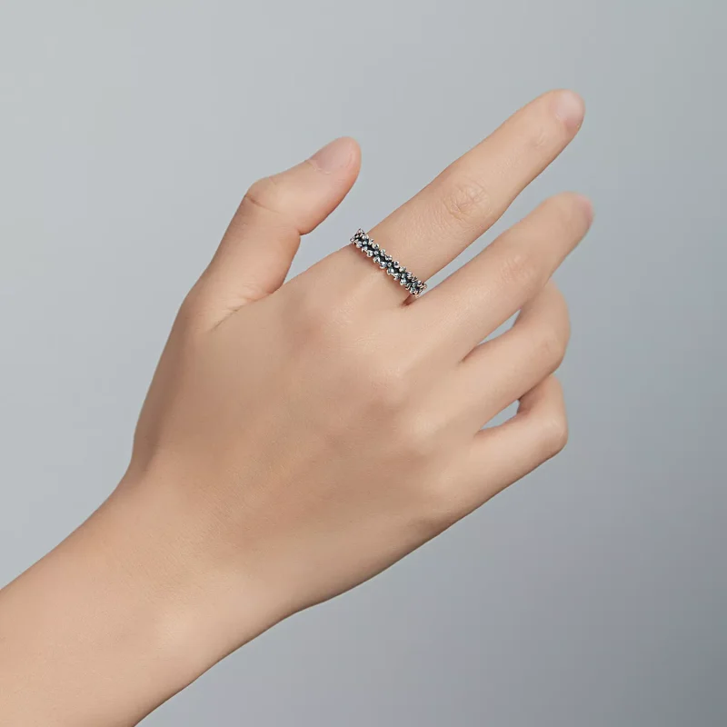 (bild till) Pandora Stil Ring Daisy Chain - Scr724 - View 7