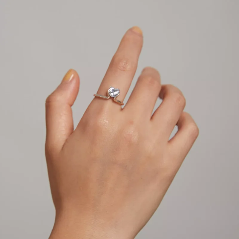 (bild till) Pandora Stil Ring Engagemang - Scr729 - View 6