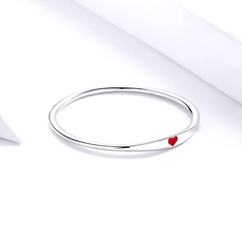 (bild till) Pandora Stil Ring Enkel Kärlek - Scr620 - View 2
