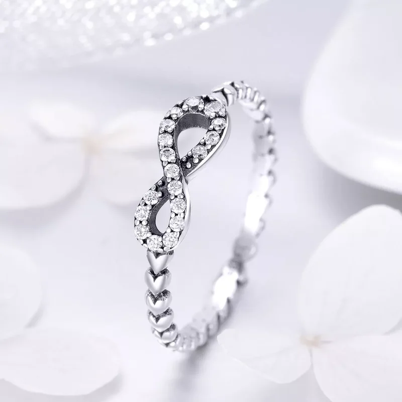 (bild till) Pandora Stil Ring Evigt Hjärta - Scr414 - View 2