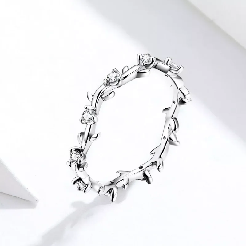 (bild till) Pandora Stil Ring Flower Crown - Scr625 - View 2