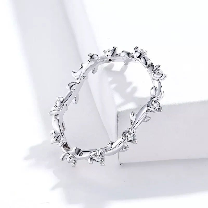 (bild till) Pandora Stil Ring Flower Crown - Scr625 - View 3