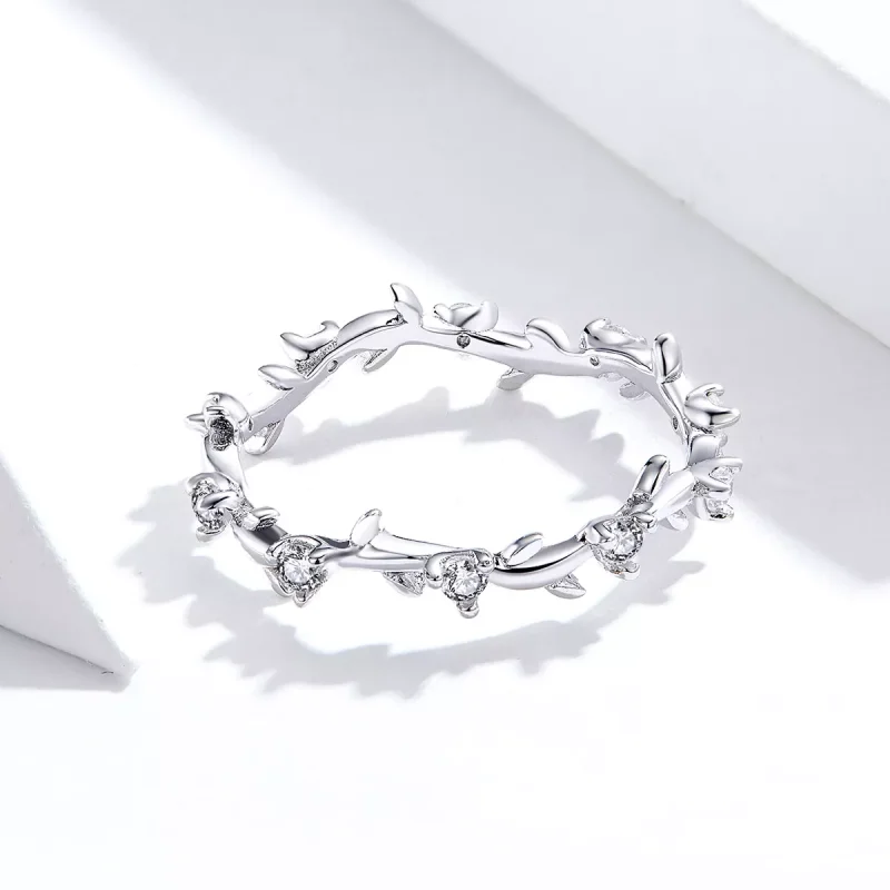 (bild till) Pandora Stil Ring Flower Crown - Scr625 - View 4