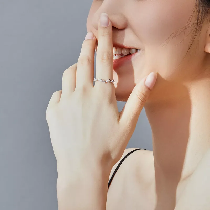 (bild till) Pandora Stil Ring Flower Crown - Scr625 - View 7