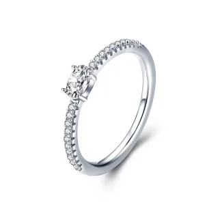 (bild till) Pandora Stil Ring Klar Sten - Scr524
