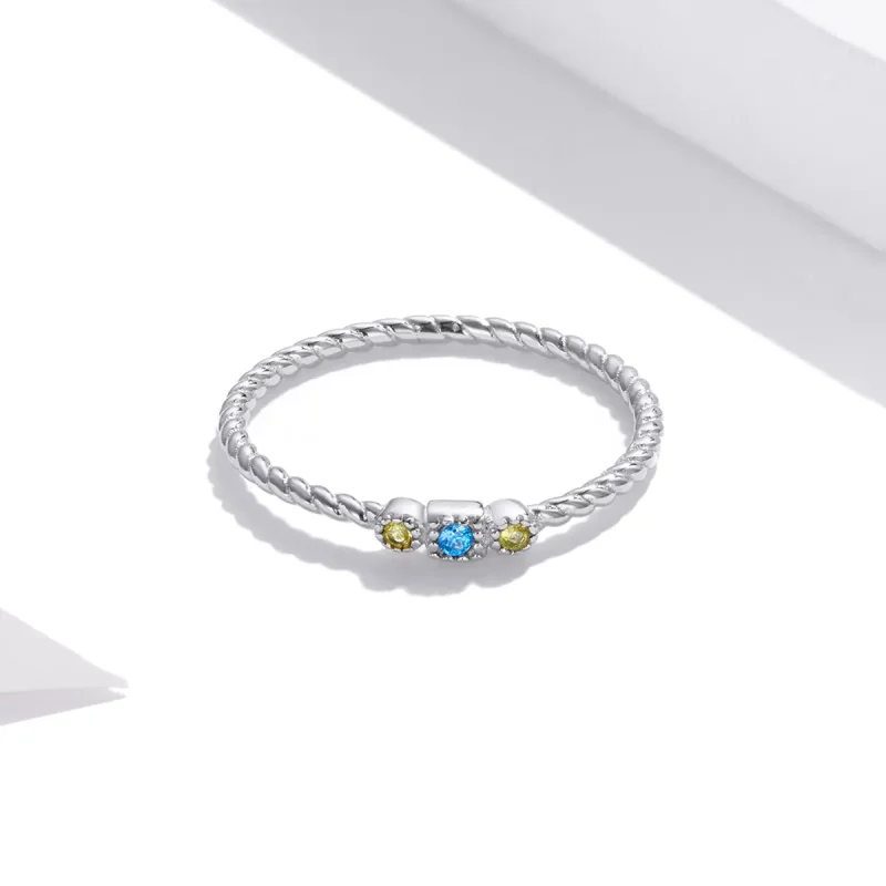 (bild till) Pandora Stil Ring Kärlek Till Rainbow - Scr721 - View 4