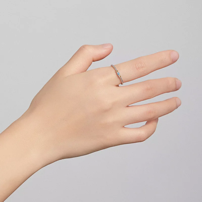 (bild till) Pandora Stil Ring Kärlek Till Rainbow - Scr721 - View 8