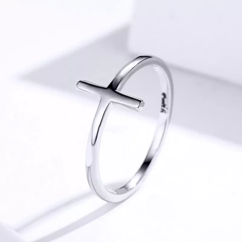 (bild till) Pandora Stil Ring Krucifix - Scr562 - View 2