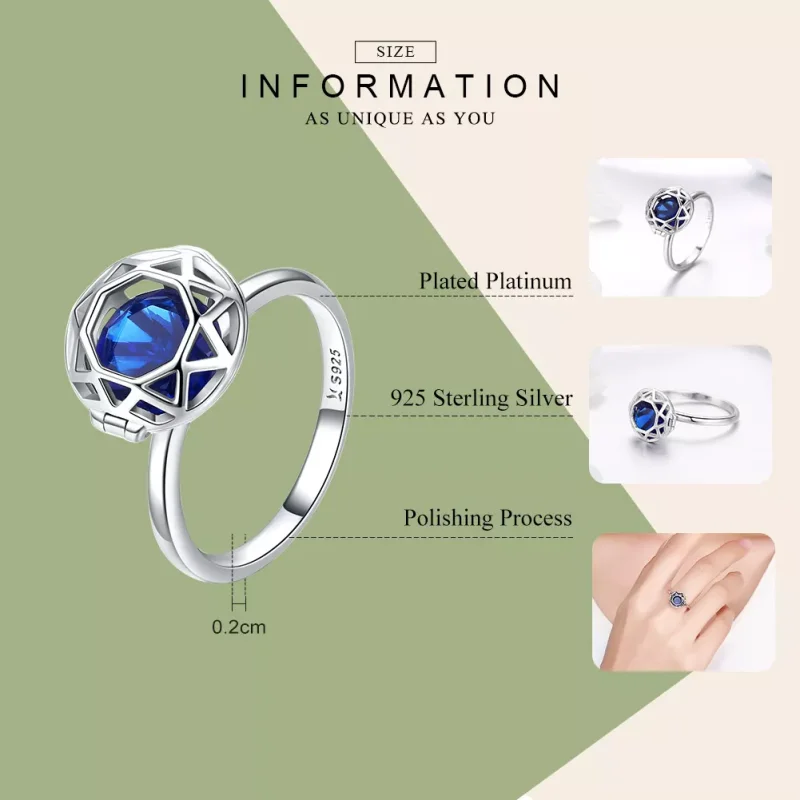 (bild till) Pandora Stil Ring Älska Vittnesbörd - Scr492 - View 4