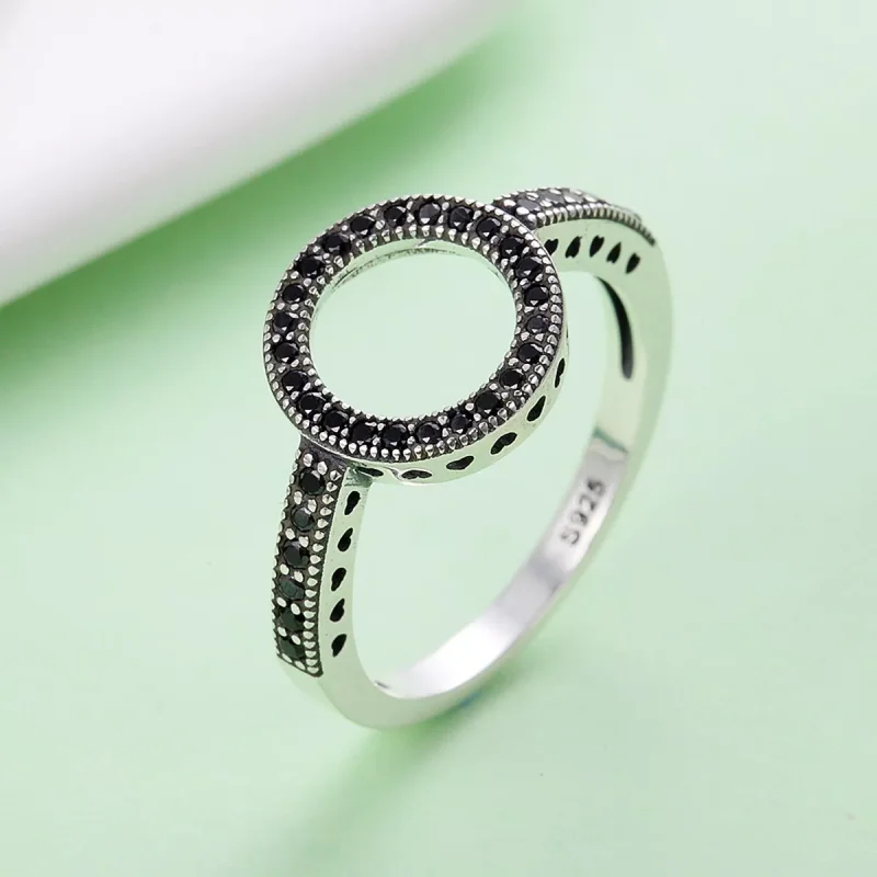 (bild till) Pandora Stil Ring Mousserande Halo - Scr112 - View 4
