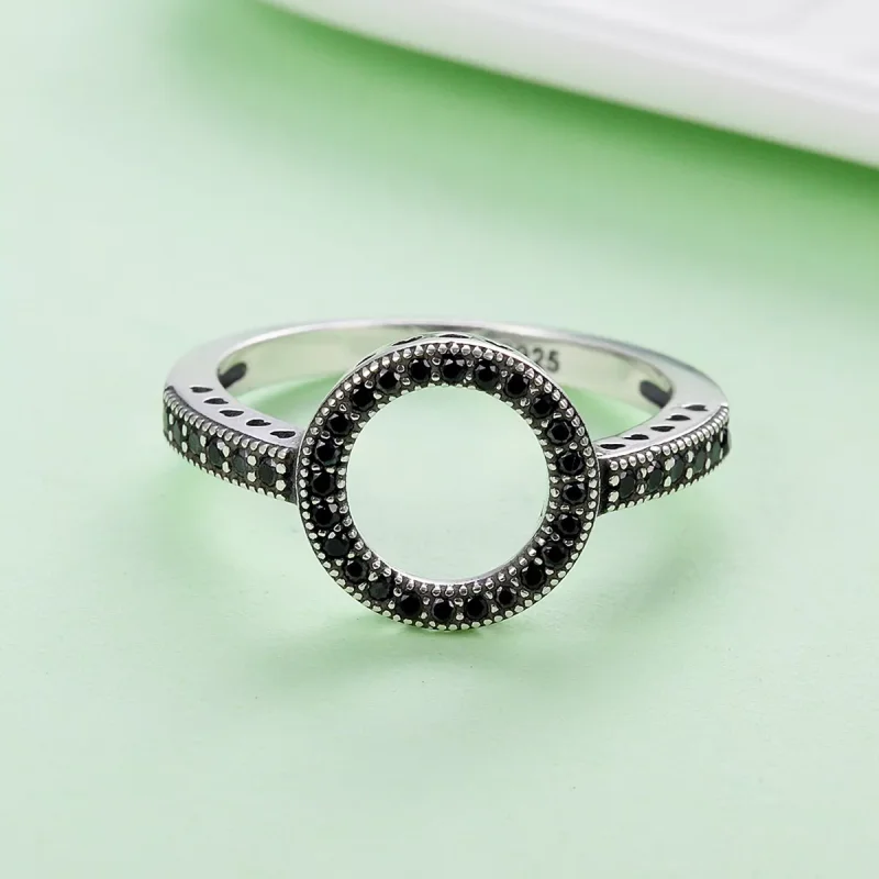 (bild till) Pandora Stil Ring Mousserande Halo - Scr112 - View 5