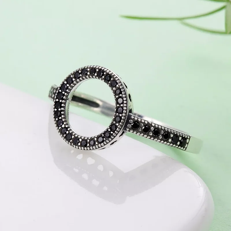 (bild till) Pandora Stil Ring Mousserande Halo - Scr112 - View 6