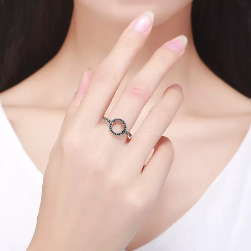 (bild till) Pandora Stil Ring Mousserande Halo - Scr112 - View 7