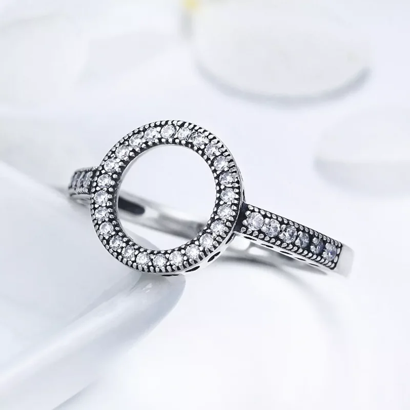 (bild till) Pandora Stil Ring Ring Of Halo - Scr041 - View 2