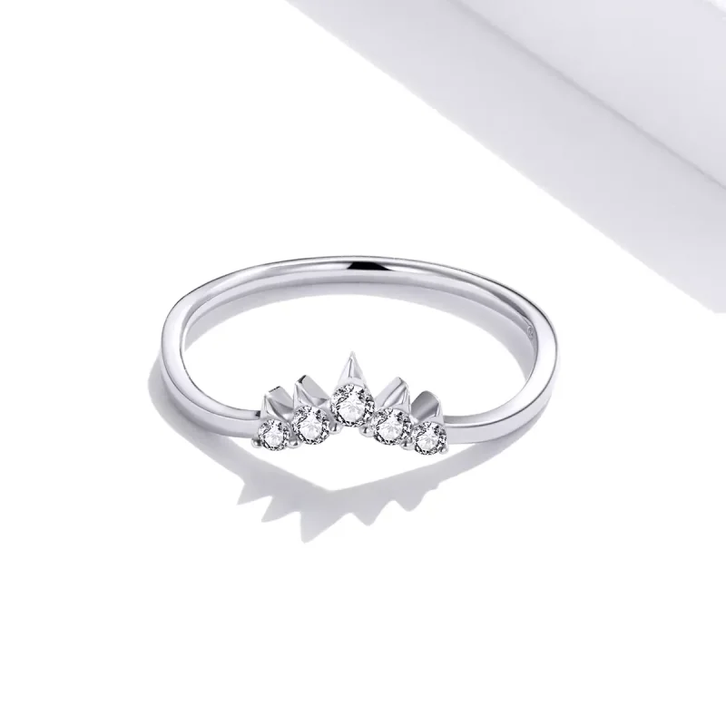 (bild till) Pandora Stil Ring Princess Crown - Scr686 - View 4