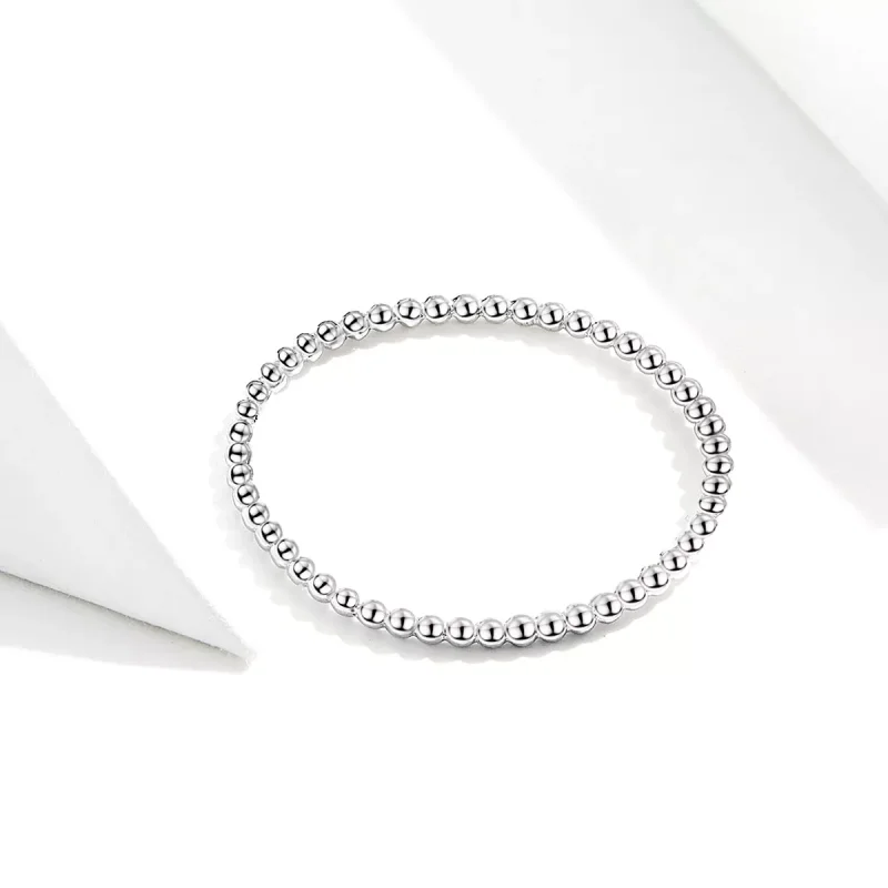(bild till) Pandora Stil Ring Pärlstav - Scr574 - View 4