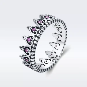 (bild till) Pandora Stil Ring Queen Crown - Scr257