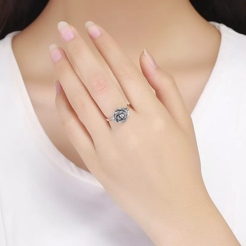(bild till) Pandora Stil Ring Rose Love - Scr382 - View 5