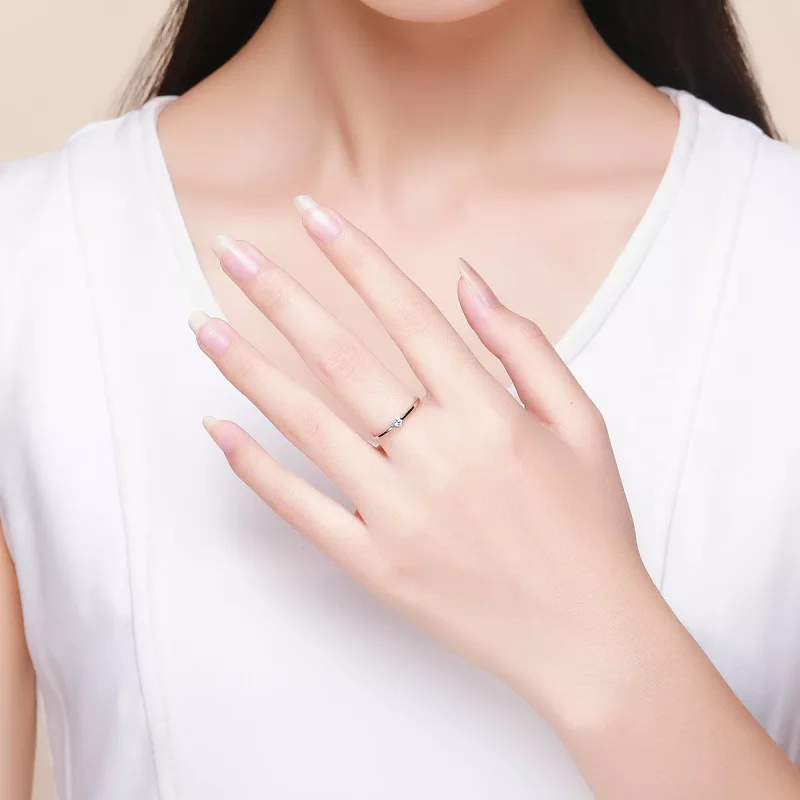 (bild till) Pandora Stil Ring Simple Grace - Scr450 - View 5