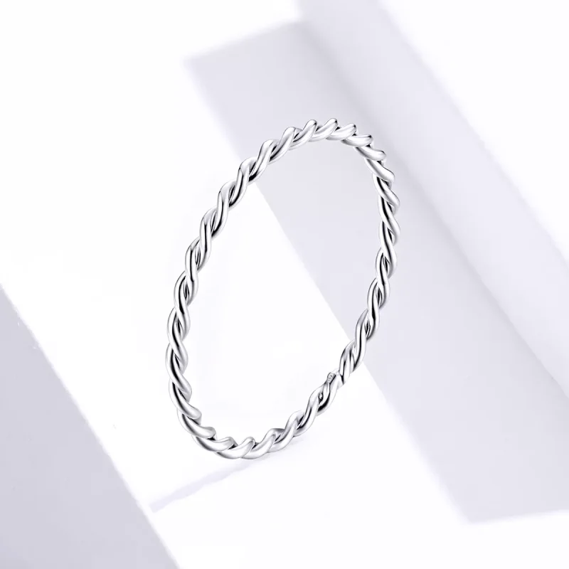 (bild till) Pandora Stil Ring Smal - Scr640 - View 2