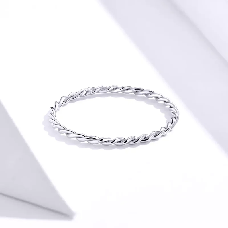 (bild till) Pandora Stil Ring Smal - Scr640 - View 3