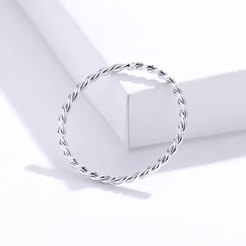 (bild till) Pandora Stil Ring Smal - Scr640 - View 4