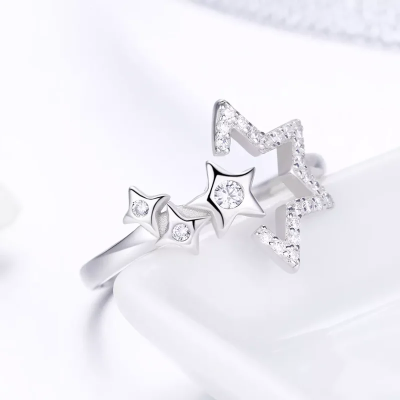 (bild till) Pandora Stil Ring Star'S Waiting - Scr452 - View 4