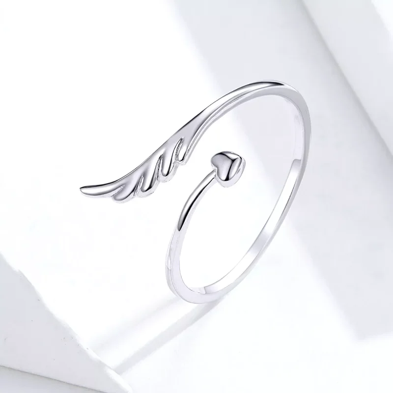 (bild till) Öppen Ring Angel Wing - Scr567 - View 5