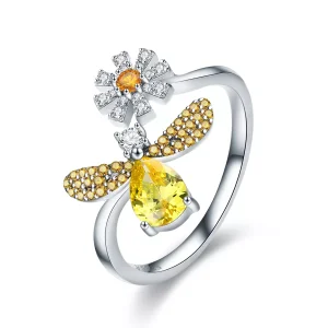 (bild till) Öppen Ring Bee Wish - Scr348