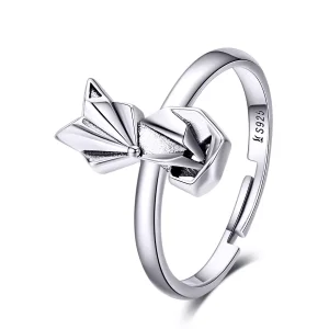 (bild till) Öppen Ring Origami Fox - Scr560