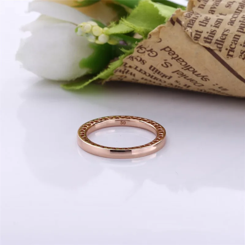 (bild till) Classic Hearts of PANDORA Ring 186237 - View 3