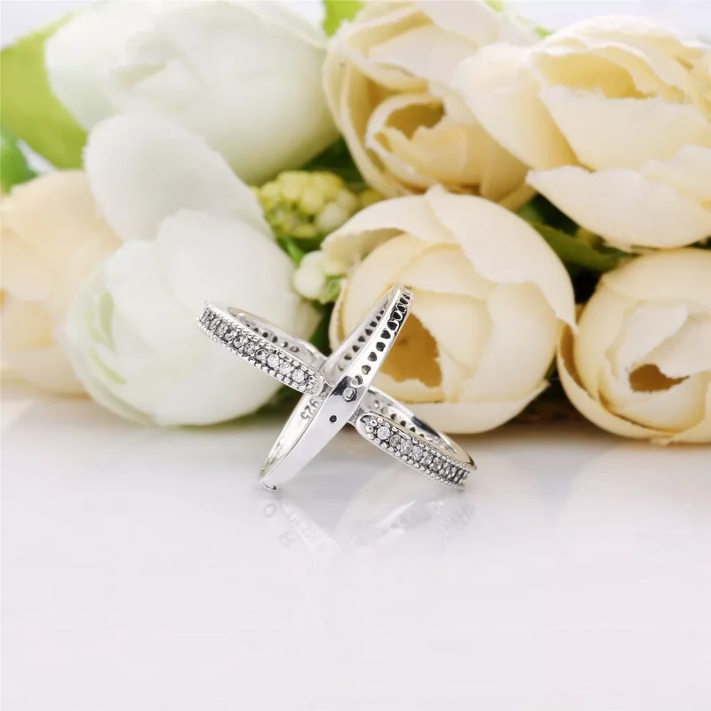 (bild till) Flipping Hearts of PANDORA Ring 197404CZ - View 3