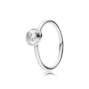 (bild till) PANDORA April Droplet Ring 191012RC