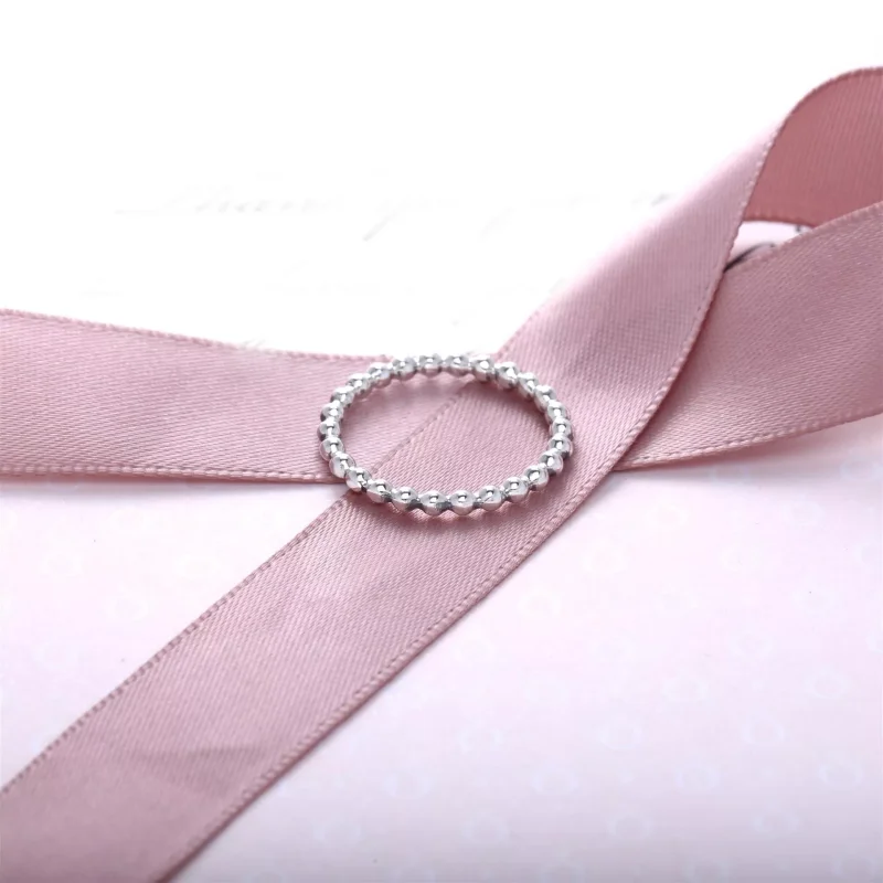 (bild till) PANDORA Beaded Elegance Ring 190615 - View 3