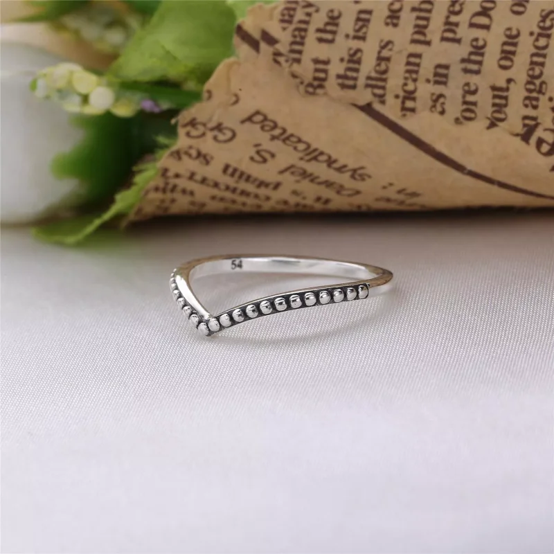(bild till) PANDORA Beaded Wish Ring 196315 - View 2