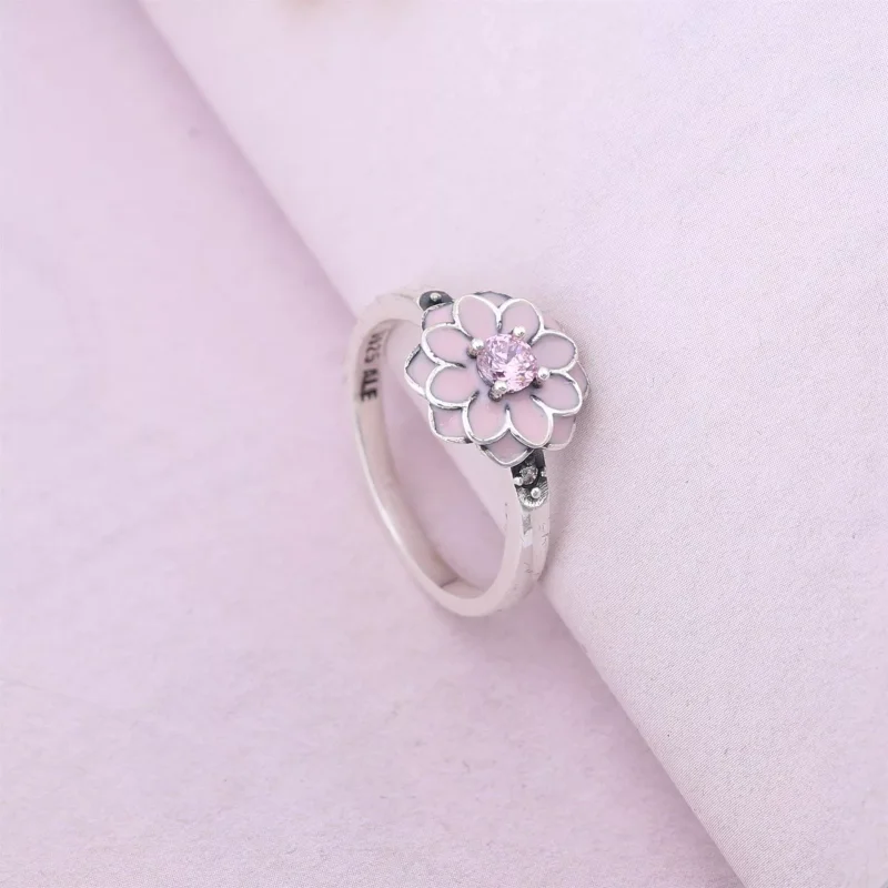 (bild till) PANDORA Blooming Dahlia Ring 190985NBP - View 2