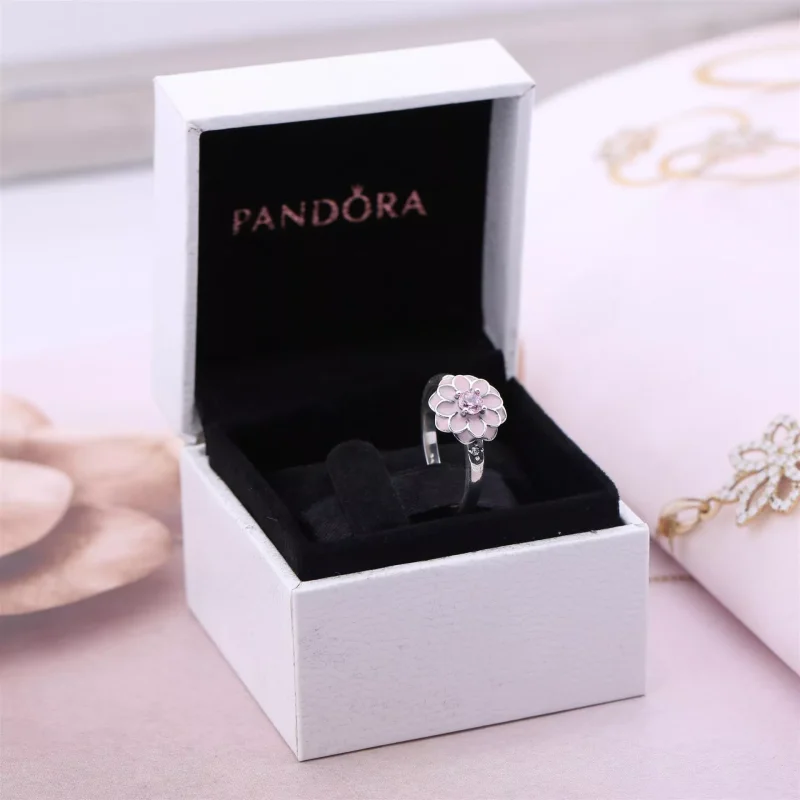(bild till) PANDORA Blooming Dahlia Ring 190985NBP - View 4