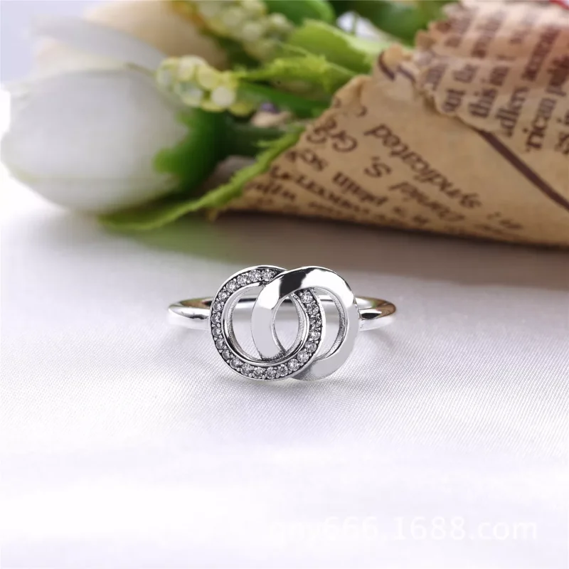 (bild till) PANDORA cirklar Ring 196326CZ - View 2