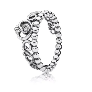 (bild till) PANDORA Princess Tiara Crown Ring 190880CZ