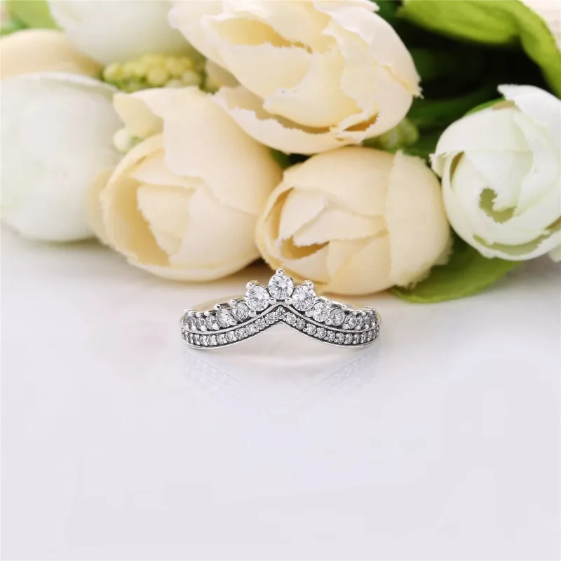 (bild till) PANDORA Princess Wish Ring 197736CZ - View 2
