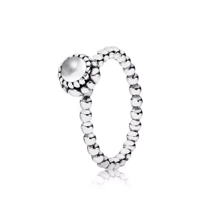 (bild till) Pandora Ring April Födelsesten - 190854Bk